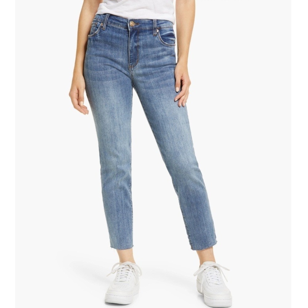 STS Blue Women's Portage Bey Caroline High Waist Straight Leg Jeans NWT Size 28P